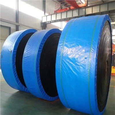 Syra-alkali-resistent tygtransportband